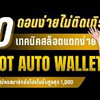 slot auto wallet ถอนเงินไม่ได้